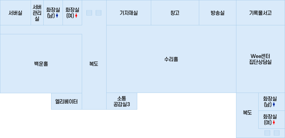 군포의왕교육청 본관동 3층 이미지입니다. 자세한 내용은 하단에서 안내합니다